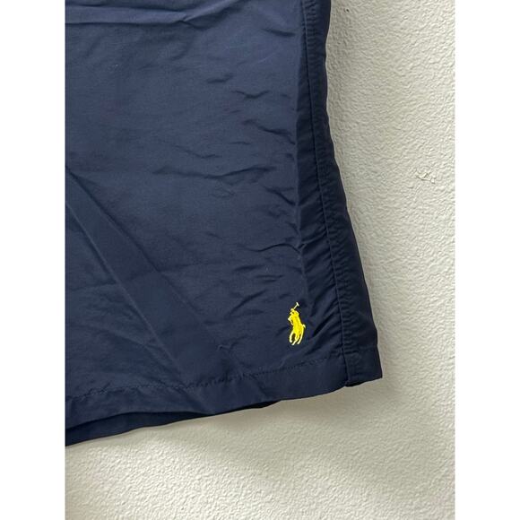 Polo Ralph Lauren Men's Swimsuit Trunks Navy Yellow Pony Size‎ 2XLT - Picture 3 of 8